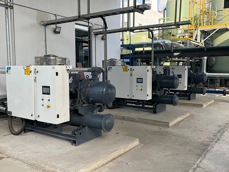 Equipos de refrigeración industrial para cerveza, bebidas y productos lácteos